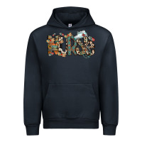 Navy nurse western Urban Hoodie - RacoonDesign