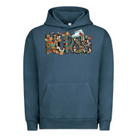 Pigment Midnight Navy nurse western Urban Hoodie - RacoonDesign