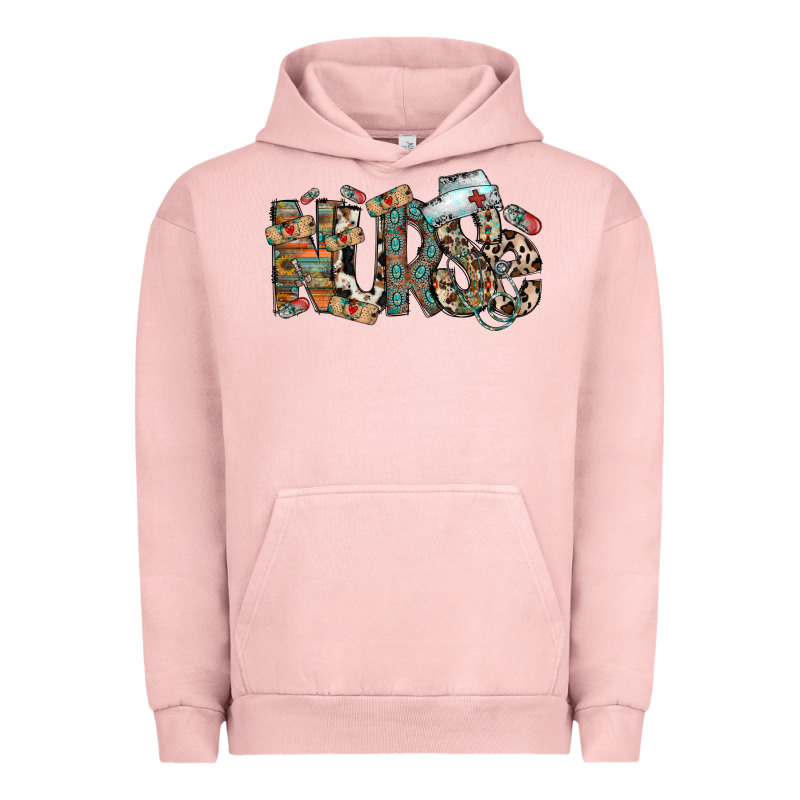 Nurse Western Urban Hoodie by RacoonDesign | Teevron