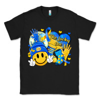 Black retro disco ball the lucky few smile face Classic Tee - Artiststas