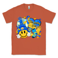 Copper retro disco ball the lucky few smile face Classic Tee - Artiststas