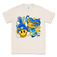 Retro Disco Ball The Lucky Few Smile Face Classic Tee | Teevron