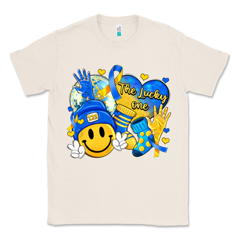 Retro Disco Ball The Lucky Few Smile Face Classic Tee by Artiststas | Teevron