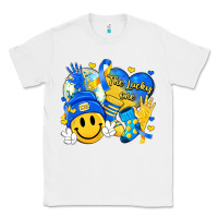 White retro disco ball the lucky few smile face Classic Tee - Artiststas