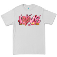 Dove Grey love mexican conchas valentines day Premium Tee - MaliasSmallBusiness
