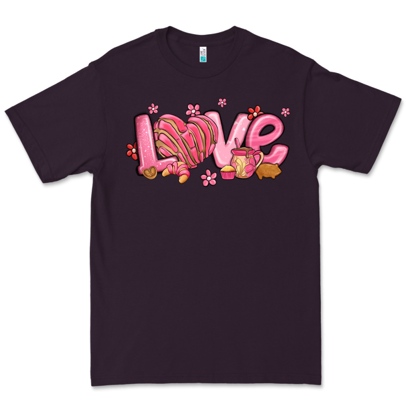 Love Mexican Conchas Valentines Day Premium Tee by MaliasSmallBusiness | Teevron