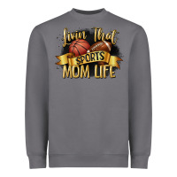 Storm livin that sports mom life Heavyweight Sweatshirt - CowGirlArtShop