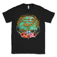 Black i can do all things through christ who strenghtens me Classic Tee - JahusDesignShop
