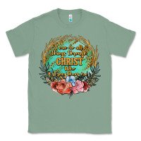 Sage i can do all things through christ who strenghtens me Classic Tee - JahusDesignShop