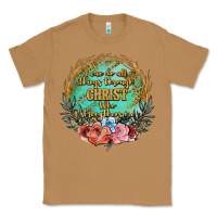 Toasted Coconut i can do all things through christ who strenghtens me Classic Tee - JahusDesignShop
