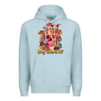 Blue Mist stay weird af Premium Hoodie - RanaPortraitStore
