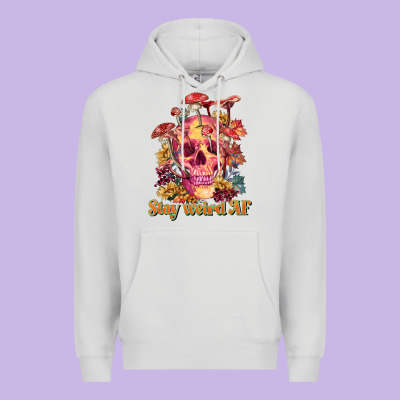 Stay Weird Af Premium Hoodie Designed By Ranaportraitstore
