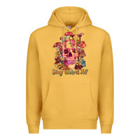 Mustard stay weird af Premium Hoodie - RanaPortraitStore