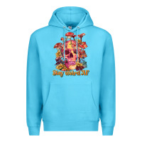 Ocean Blue stay weird af Premium Hoodie - RanaPortraitStore