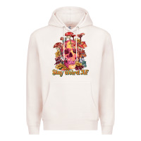 Pale Pink stay weird af Premium Hoodie - RanaPortraitStore