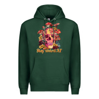 Sports Green stay weird af Premium Hoodie - RanaPortraitStore