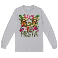 Moon Dust Let's Fiesta with gnomes Long Sleeve Tee - NancyCooperArtShop