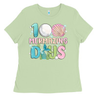 Matcha 100 mermazing days Ladies Tee - MaliasSmallBusiness
