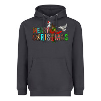 Smoke Merry christmas cross Heavyweight Hoodie - FaDigitalArtStudio