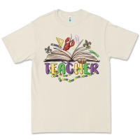 Bone teacher mardi gras Premium Tee - MaliasSmallBusiness
