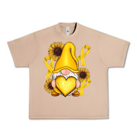 Burro Childhood Cancer gnome Urban Heavy Tee - RanaPortraitStore