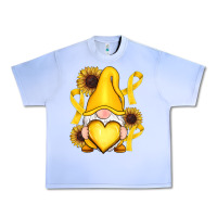 Grape Ice Childhood Cancer gnome Urban Heavy Tee - RanaPortraitStore
