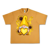 Peanut Butter Childhood Cancer gnome Urban Heavy Tee - RanaPortraitStore