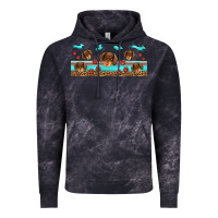 Cloud Black dachshund wiener dog Vintage Hoodie - Jasminsmagicworld