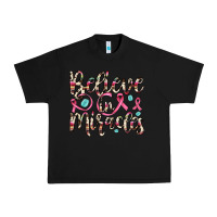 Black believe in miracles Urban Heavy Tee - JahusDesignShop