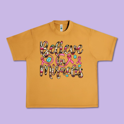 Believe In Miracles Urban Heavy Tee Designed By Jahusdesignshop