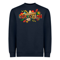 Navy cinco de mayo custodian Heavyweight Sweatshirt - CowGirlArtShop