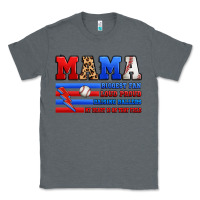 Charcoal Heather baseball mama Classic Tee - Artiststas