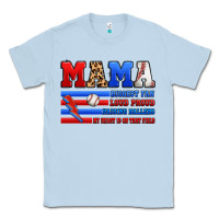 Dusty Blue baseball mama Classic Tee - Artiststas