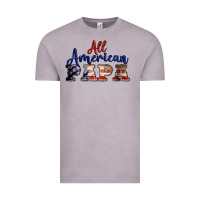 Vintage Zinc all american papa Vintage Tee - BarkalooDesign