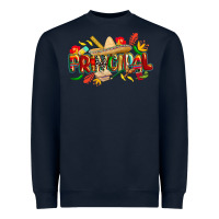 Navy cinco de mayo principal Heavyweight Sweatshirt - CowGirlArtShop