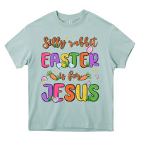 Arona silly rabbit easter is for jesus Heavy Core Tee - MaliasSmallBusiness