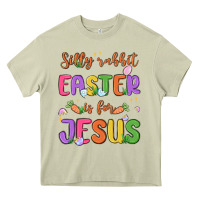 Mossy silly rabbit easter is for jesus Heavy Core Tee - MaliasSmallBusiness