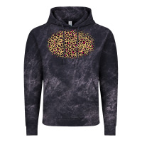 Leopard Pattern Vintage Hoodie | Teevron
