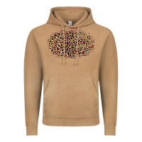Vintage Camel Leopard Pattern Vintage Hoodie - RanaPortraitStore