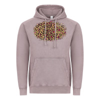 Vintage Zinc Leopard Pattern Vintage Hoodie - RanaPortraitStore