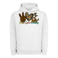 Pigment Lunar Rock peace love anchors Urban Hoodie - RacoonDesign
