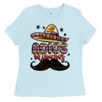 Baby Blue adios bitchachos Ladies Tee - MaliasSmallBusiness