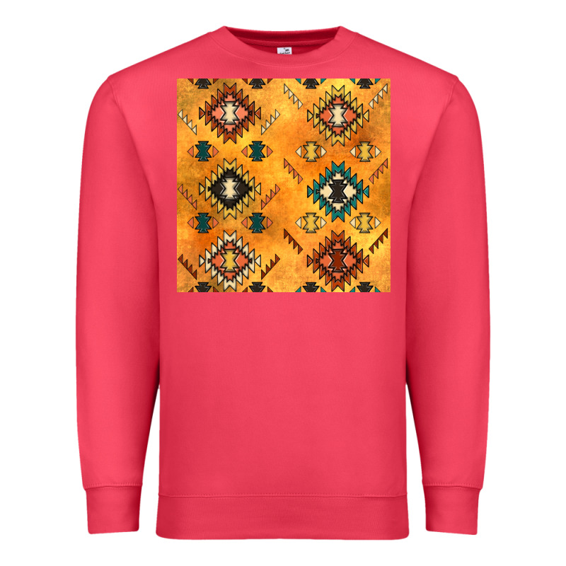Native American Aztec Seamless Pattern 4 Premium Sweatshirt by BundleAndBundleShop | Teevron