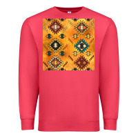 Cardinal native american aztec seamless pattern 4 Premium Sweatshirt - BundleAndBundleShop