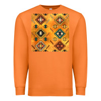 Carrot native american aztec seamless pattern 4 Premium Sweatshirt - BundleAndBundleShop