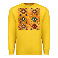 Lemon native american aztec seamless pattern 4 Premium Sweatshirt - BundleAndBundleShop