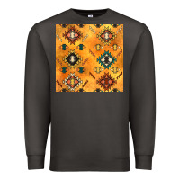 Smoke native american aztec seamless pattern 4 Premium Sweatshirt - BundleAndBundleShop