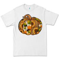 White Leopard cowhide sunflower pumpkin Premium Tee - NancyCooperArtShop