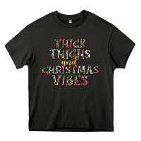Asphalt thick thighs and Christmas vibes Heavy Core Tee - AdoDesignShop