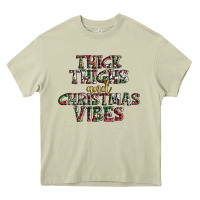 Mossy thick thighs and Christmas vibes Heavy Core Tee - AdoDesignShop